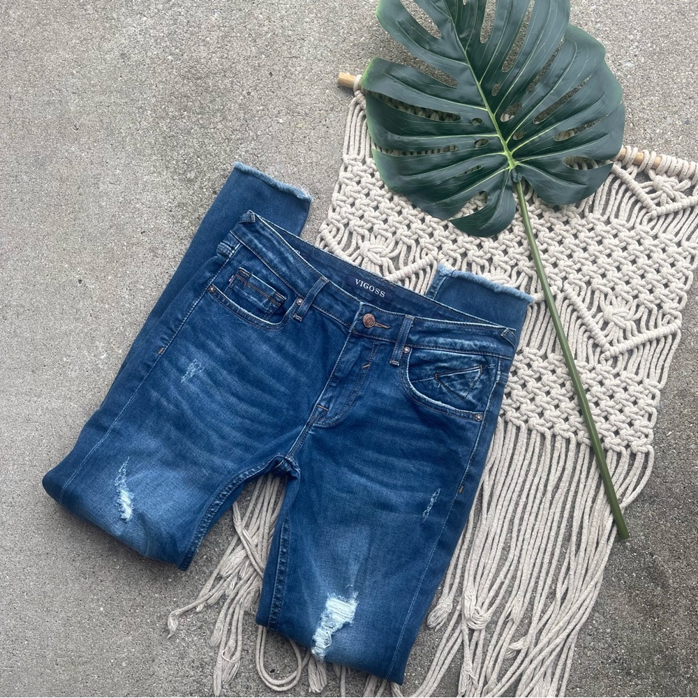 Vigoss Distressed Skinny Jeans Size 25